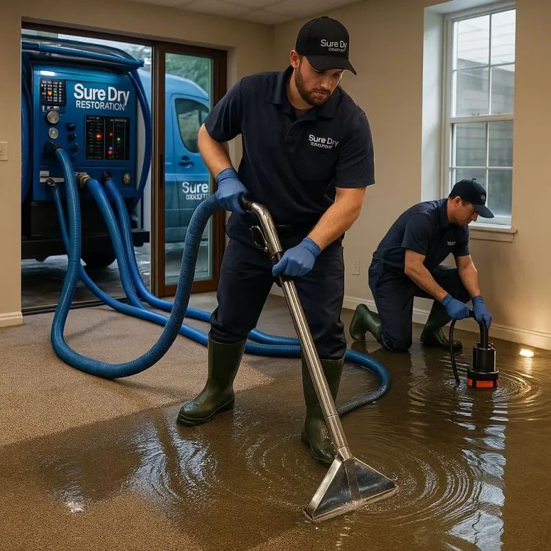 Water Extraction and Removal process in Palo Pinto County, TX